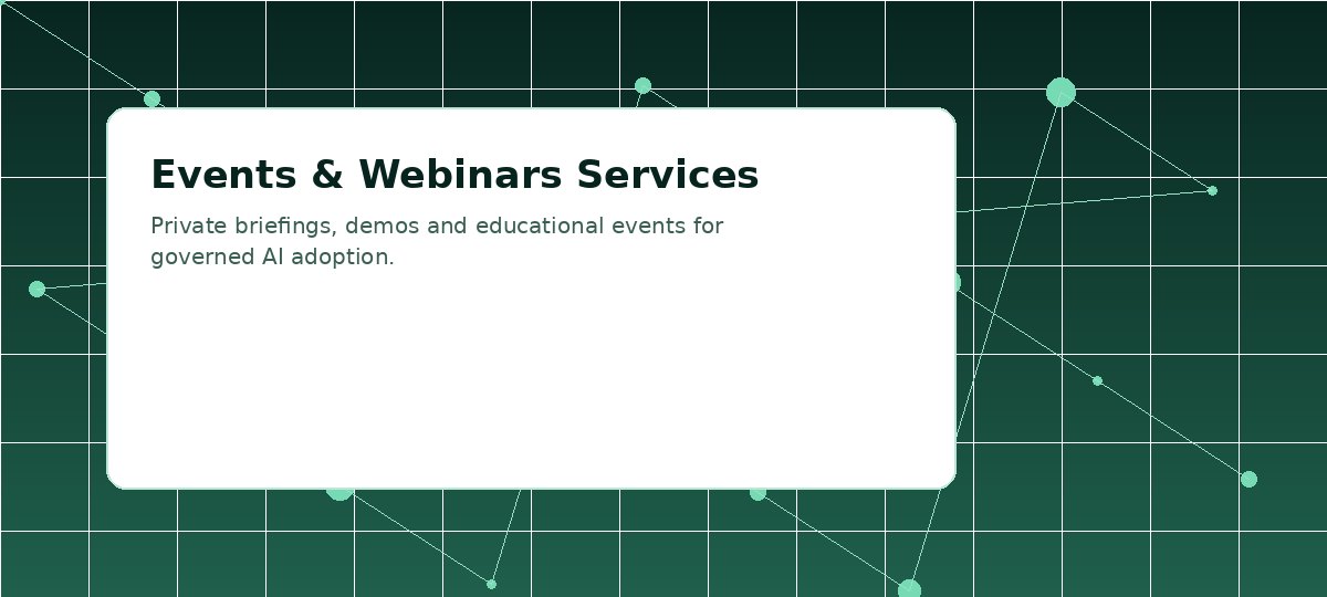 Events & Webinars Services visual placeholder
