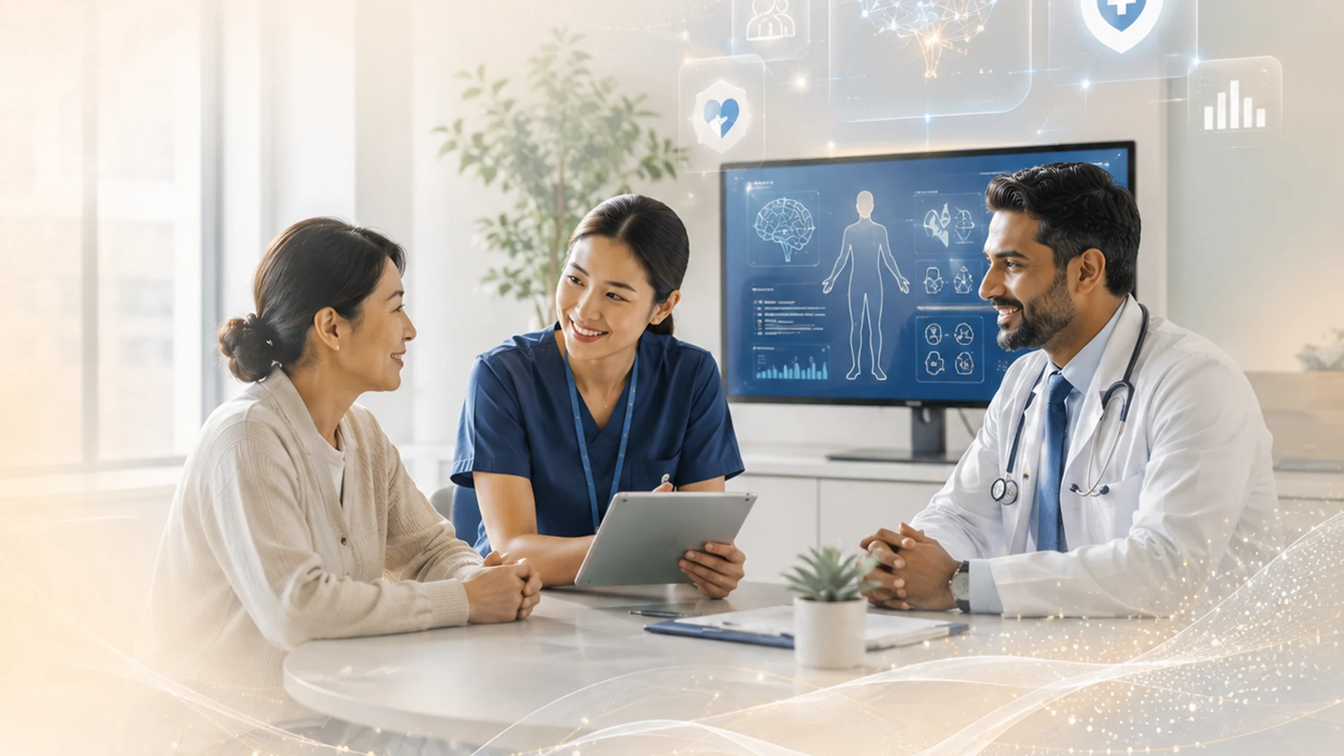 Human-in-the-Loop AI in Healthcare supporting visual for Whitepapers