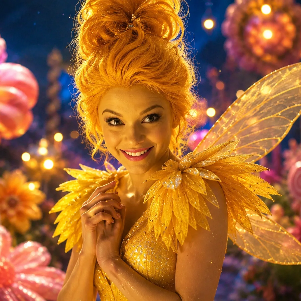 Candy Kingdom golden fairy character